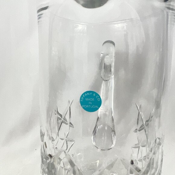 Tiffany & Co. Crystal Pitcher Heavy Cut Pitcher - Picture 4 of 10